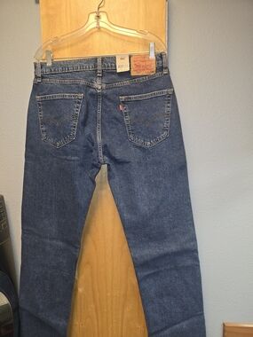 Levi's Men's 505 33x34 Medium Blue Straight Leg Jeans